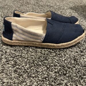 Tom espadrille slip ons